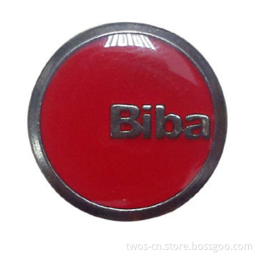 28L metal snap button with epoxy effect